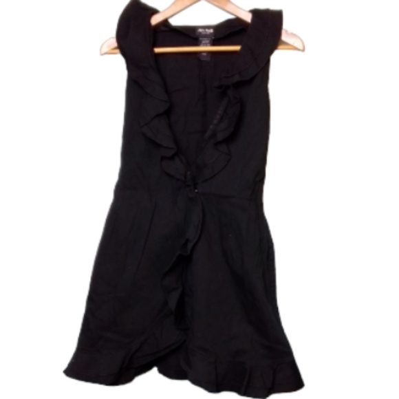 Alyn Paige Tops - Alyn Paige black wrap around sleeveless tunic size 11/12